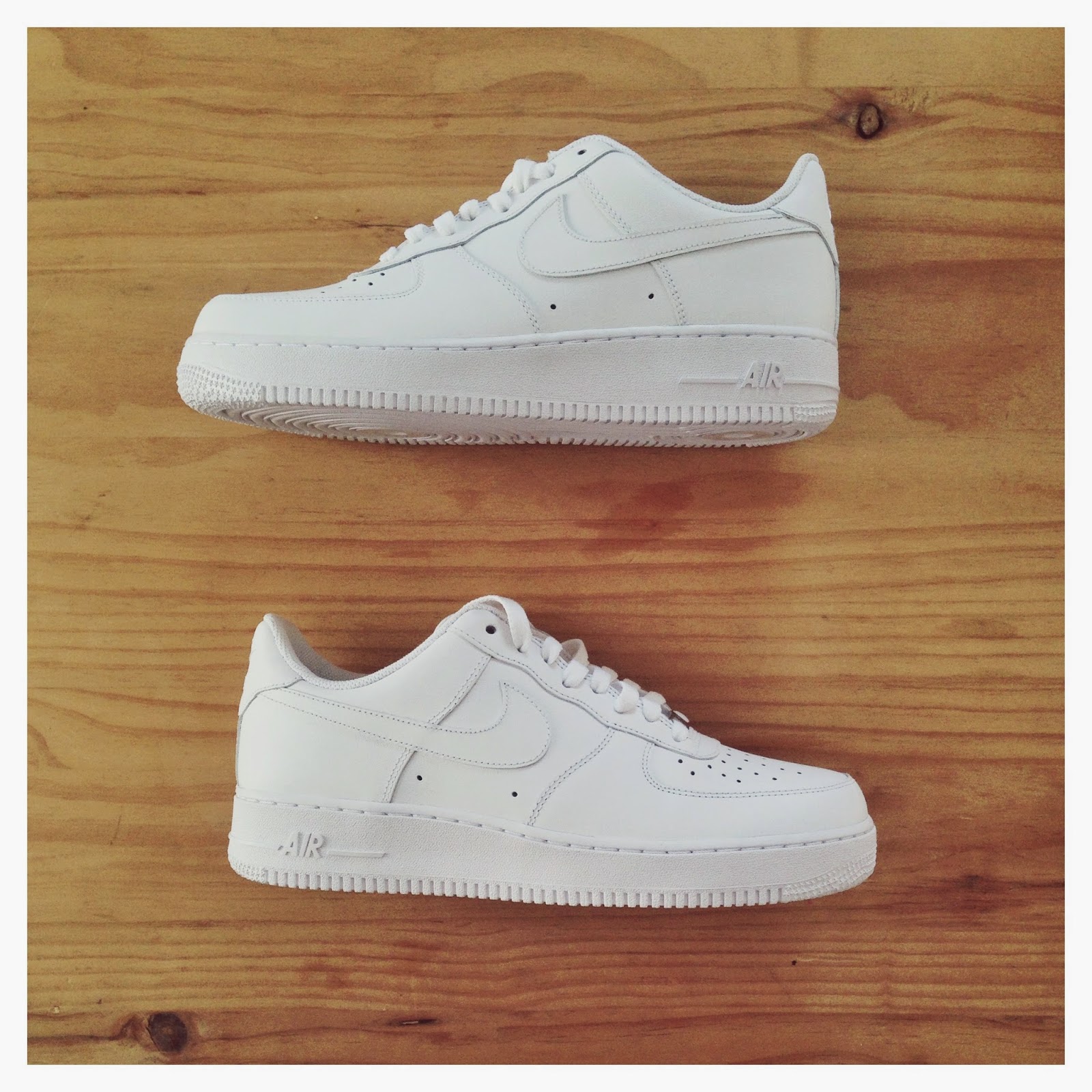 air force blancas foot locker