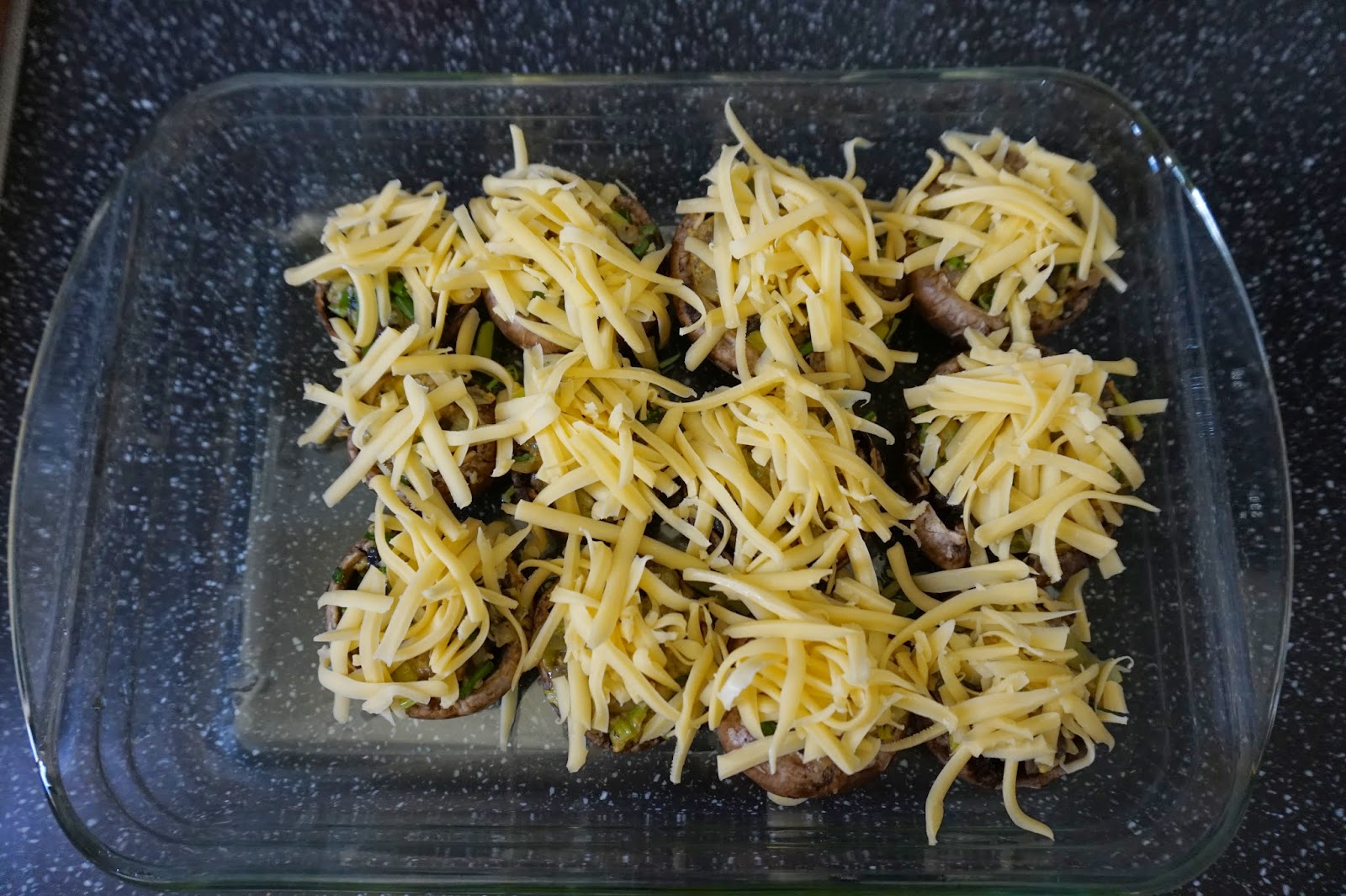 Miśka W Kuchni Nadziewane grzyby portobello