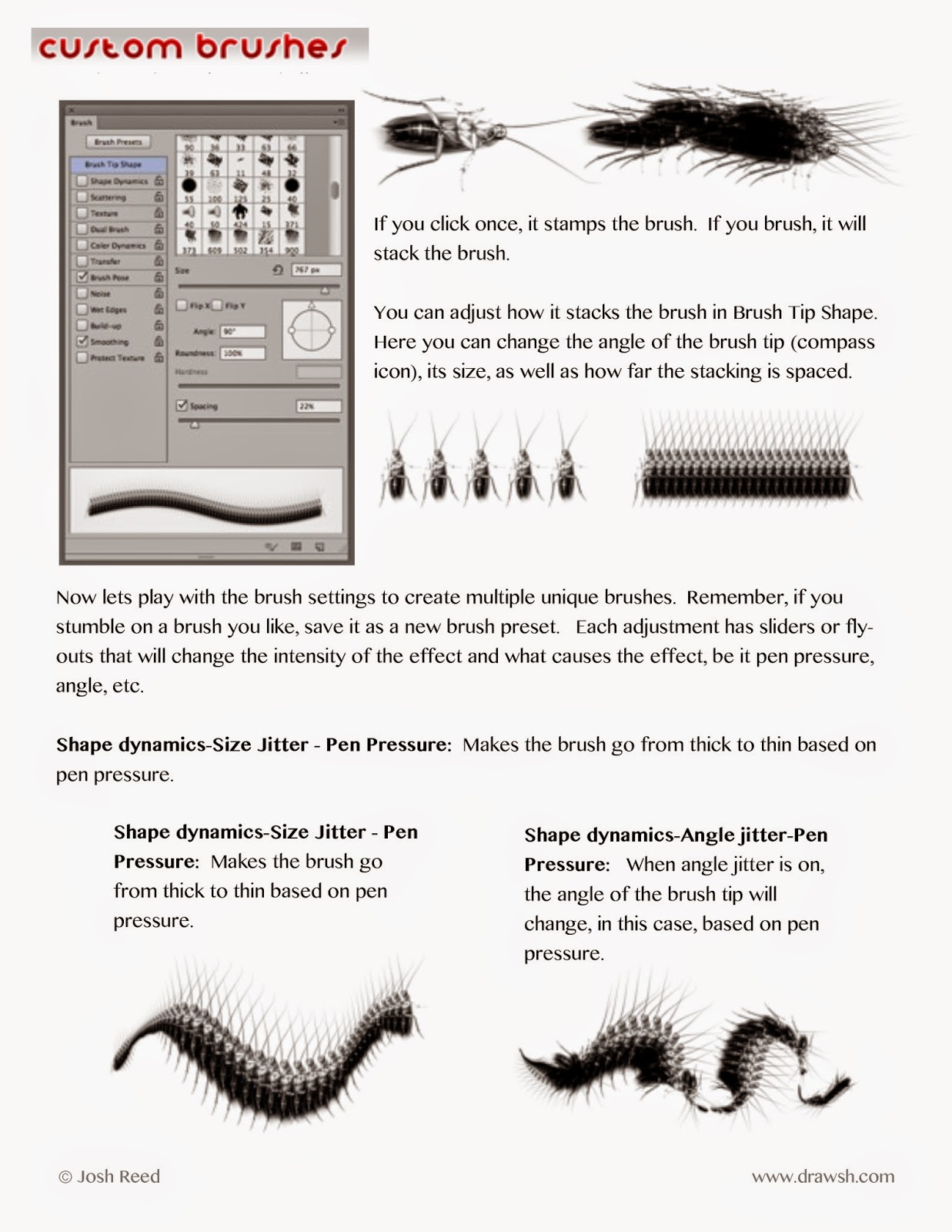 Drawsh Custom Brushes in