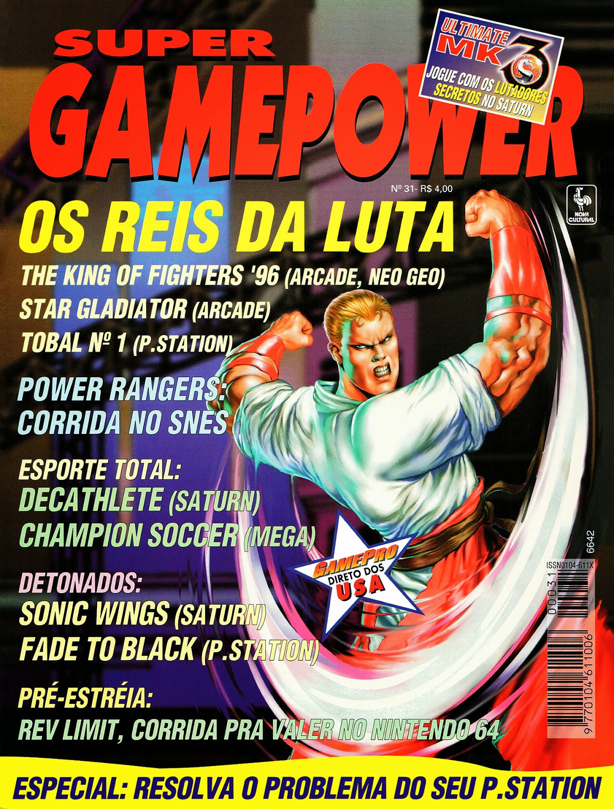 Revista Super Game Power nº71 - Capa Parasite Eve 2