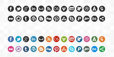 Social media sharing icon