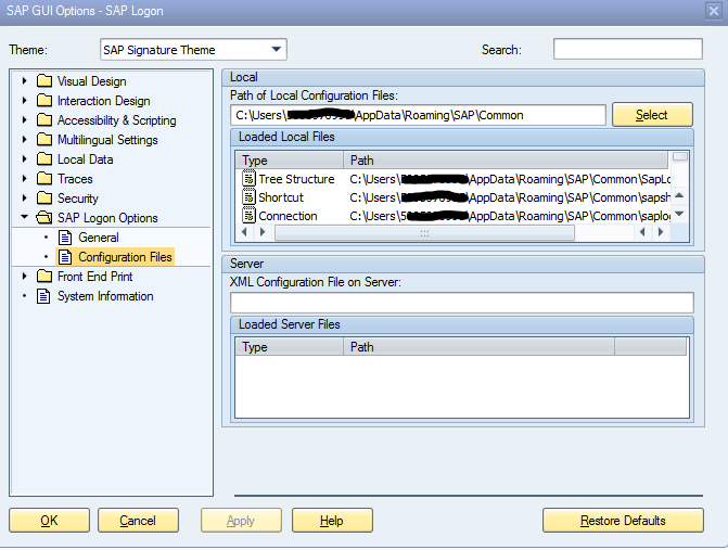 EveryDay ABaP !! SAP GUI History & Logon pad files