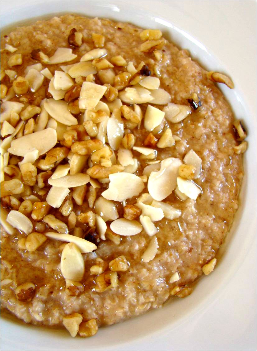 Honey nut oatmeal