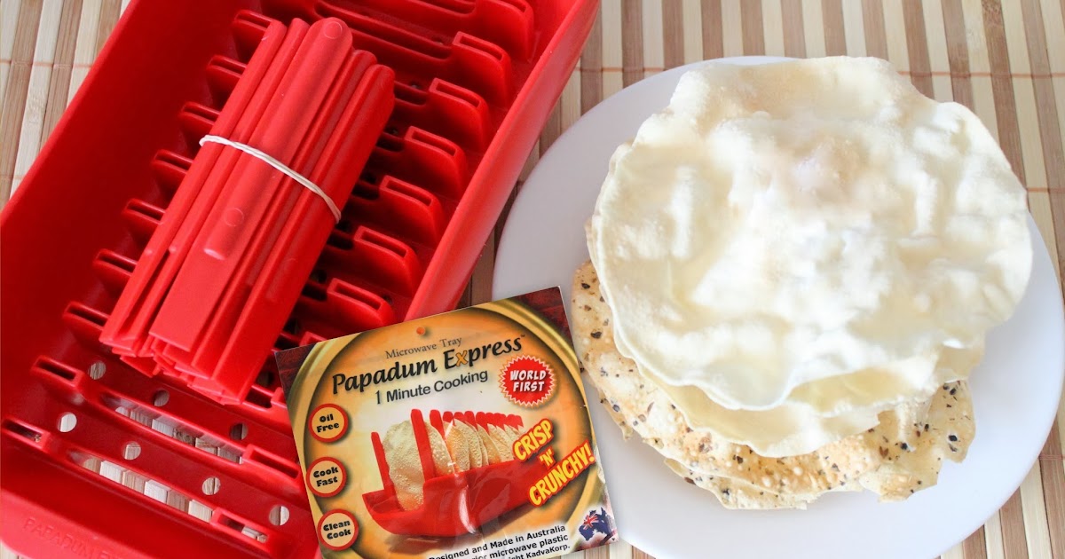 Papadum Express - Oil Free Microwave Papadum Maker