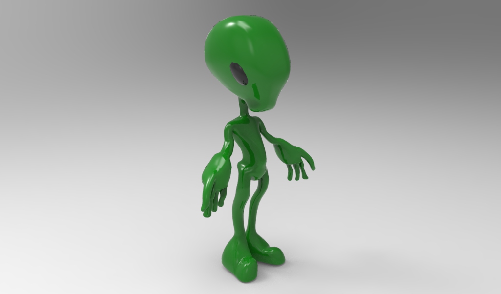 Alien Modelado