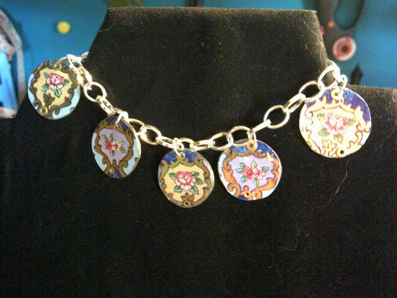 Whippoorwill Studio Recycled Vintage Tin Jewelry A Look at how it's