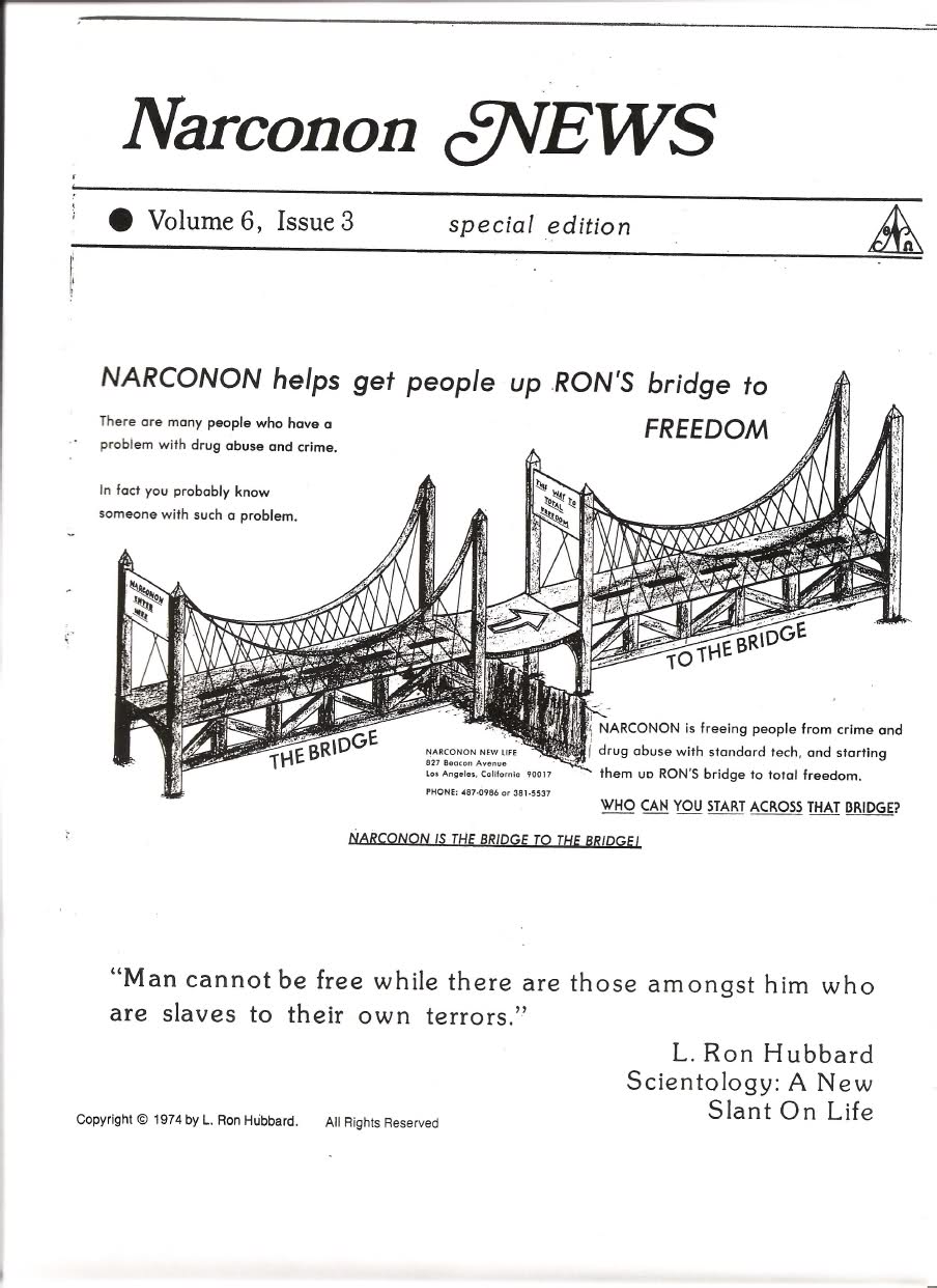Scientology Bridge To Total Freedom Chart