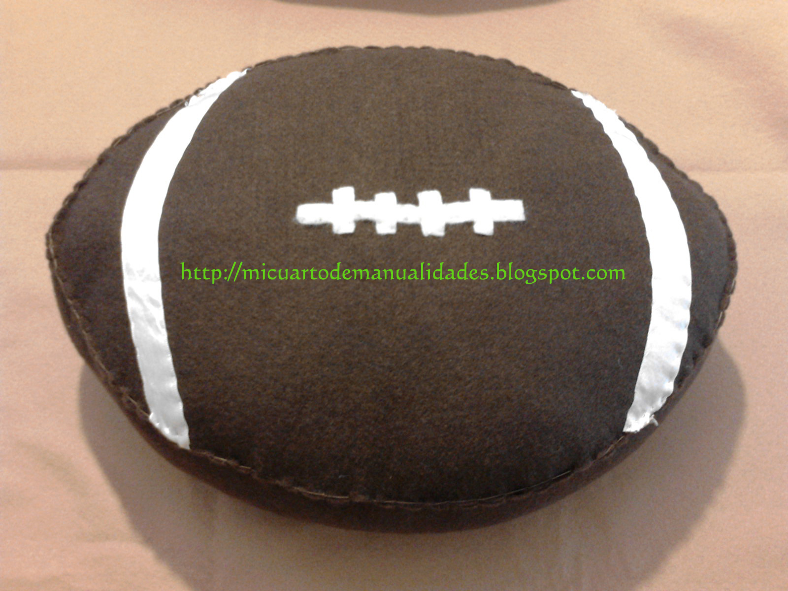 Manualidades Esther Coj Forma Bal Futbol Americano Manualidades Esther Coj Forma Bal Futbol Americano
