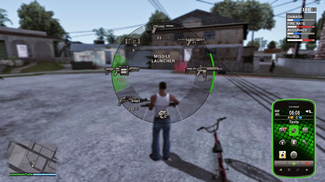 gta v hud by