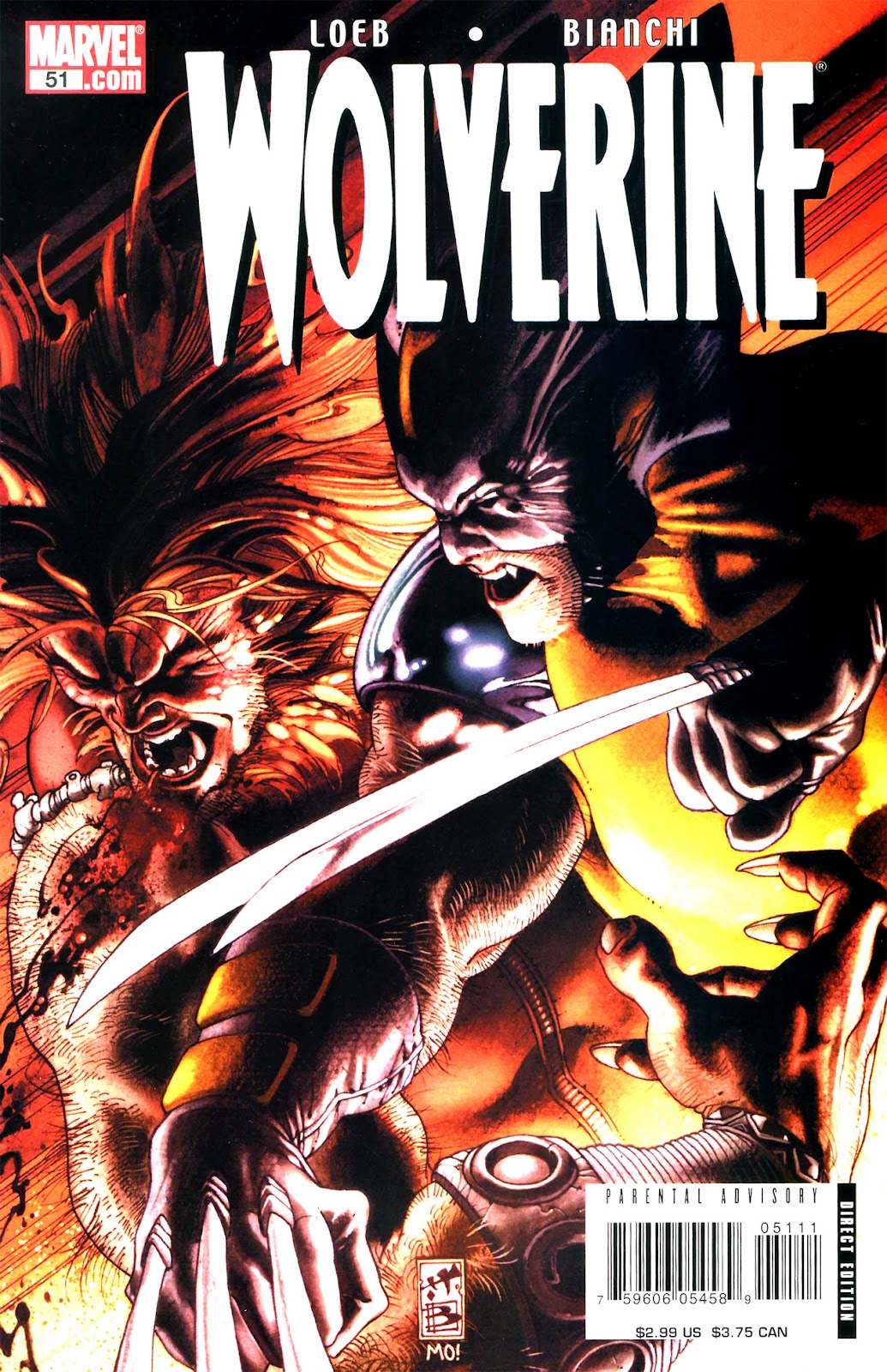 Read online Wolverine (2003) comic - Issue #51 - 1