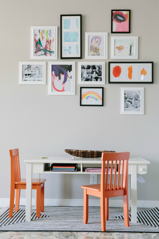 kids-art kids-art-gallery-wall