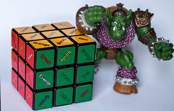 Rubik 3x3x3 con 3 soluciones distintas Rubik 3x3x3 con 3 soluciones distintas