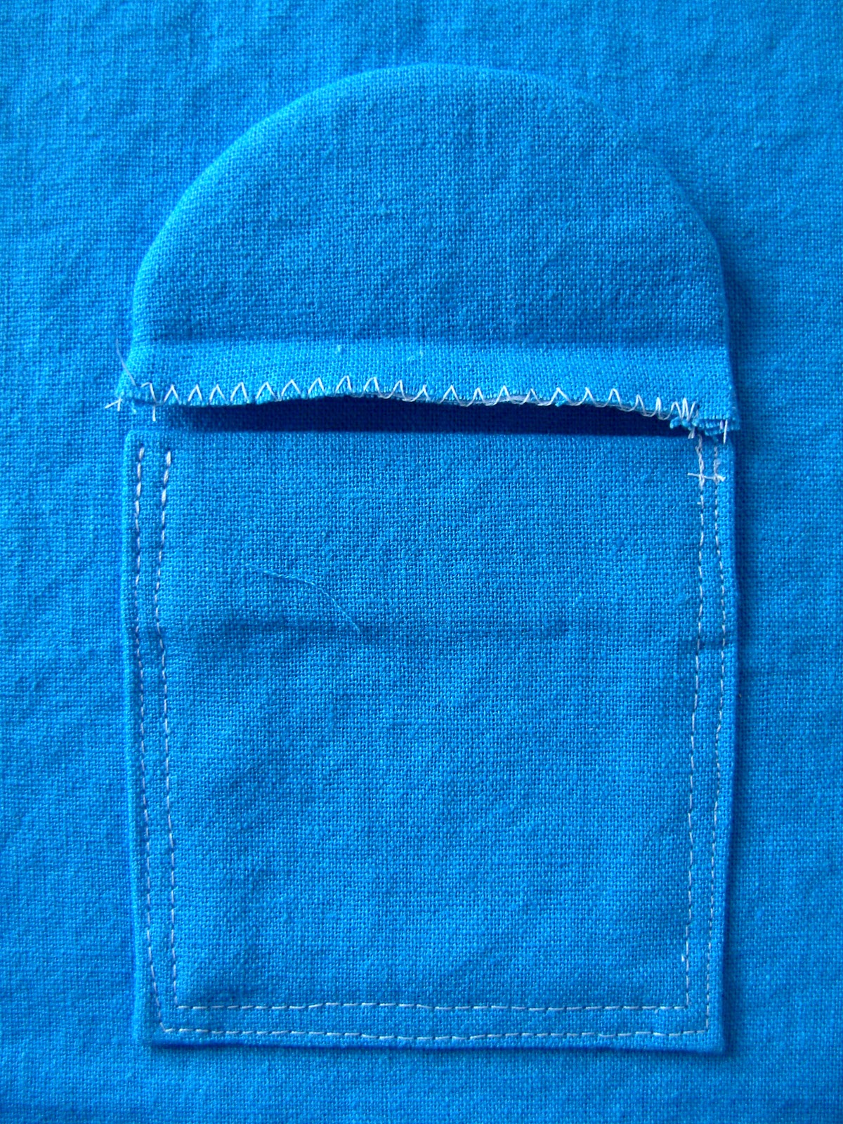 How to Make a Dress Part 8 The Pocket Flaps