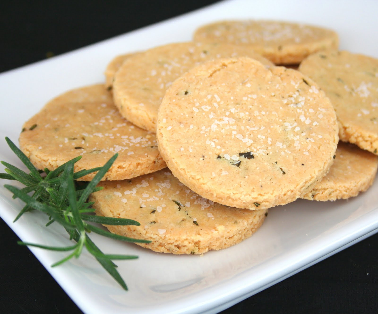 savoury shortbread cookies