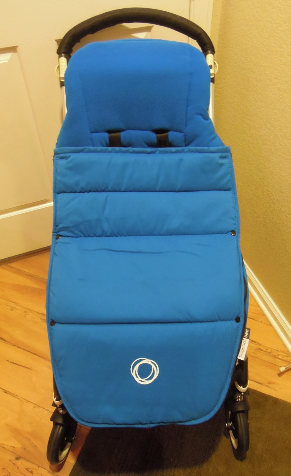 bugaboo footmuff blue