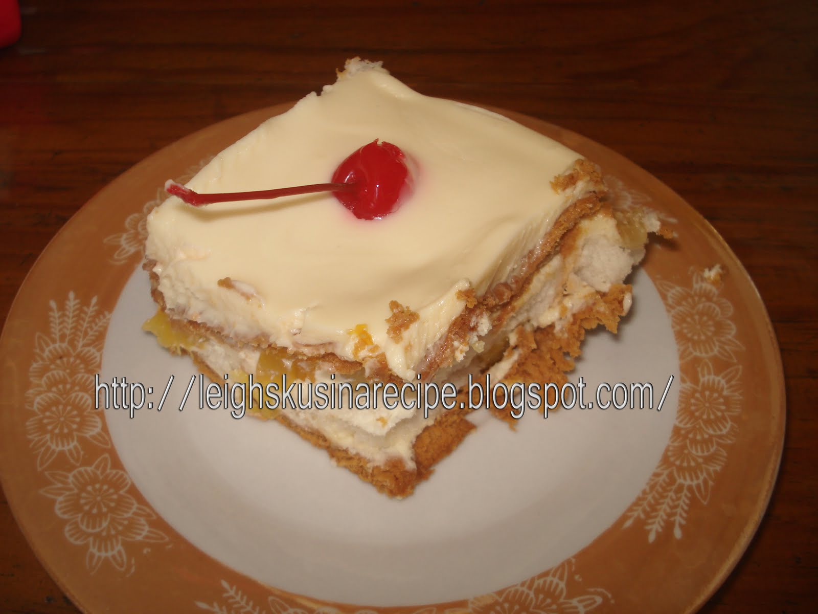 Easy Graham Cracker Cake Recipe in Filipino Style Leigh's Kusina Recipe