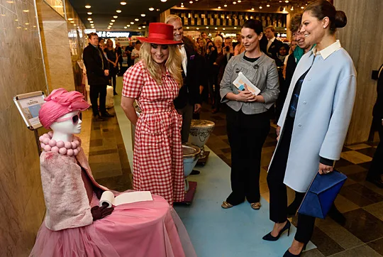 Crown Princess Victoria at the official opening of WaterAid