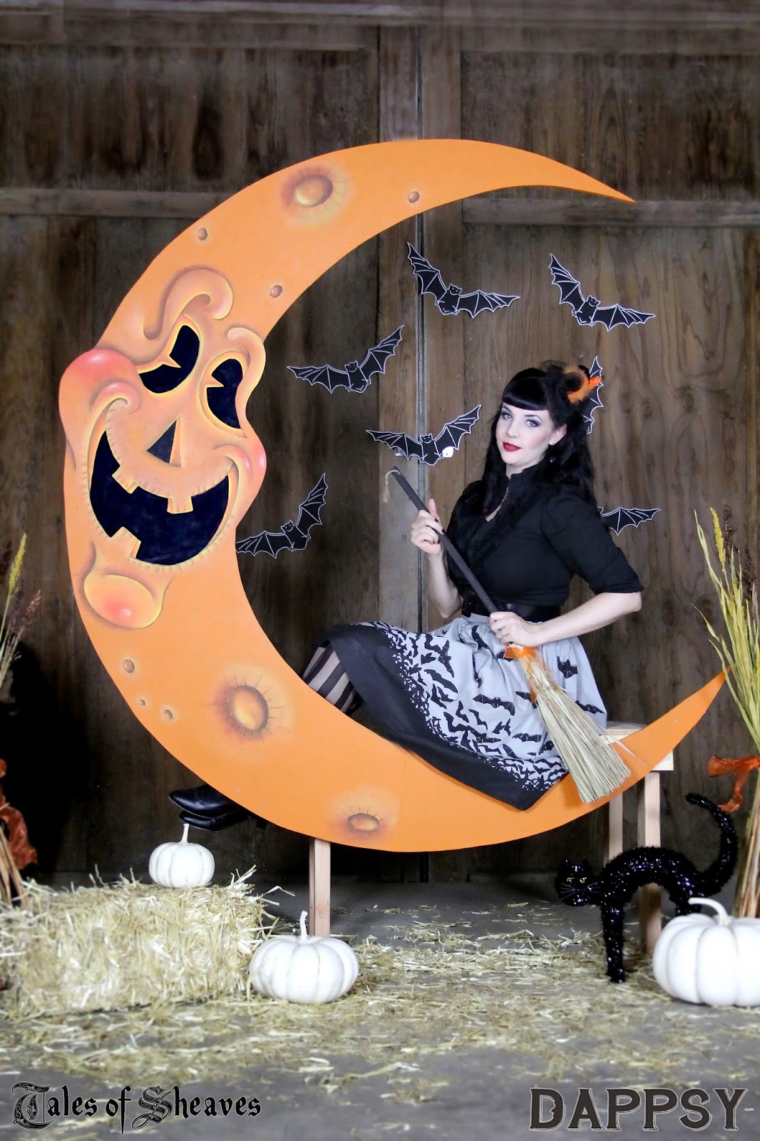 Tales of Sheaves Making of the JackO�Lantern Paper Moon