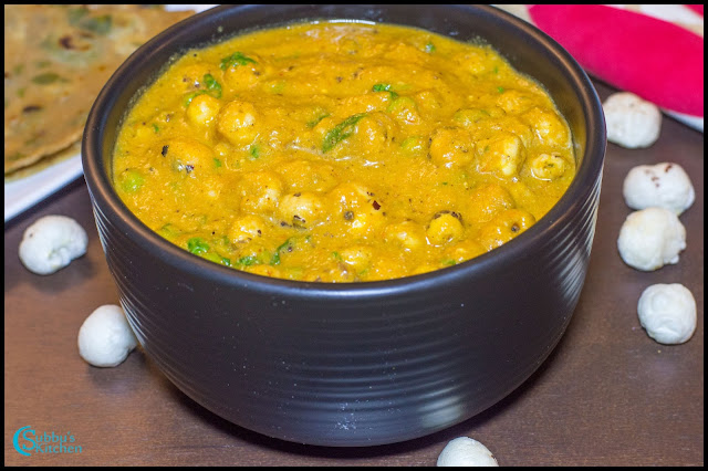 Phool Makhana Curry Recipe | Lotus Seed Masala Recipe Phool Makhana Curry Recipe | Lotus Seed Masala Recipe