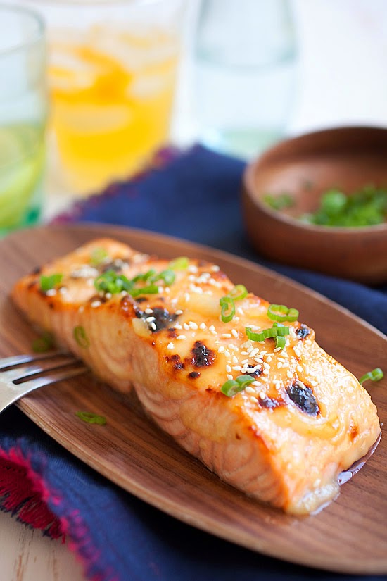 [Japanese Recipes] MisoGlazed Salmon All Asian Recipes For You