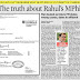 Truth about Rahul Gandhi (Raul Vinci), Think...