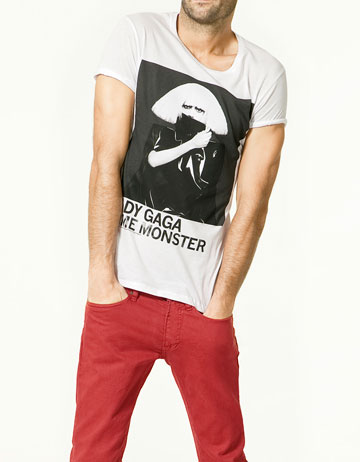 Gaga This Way.: Camisetas de Gaga para hombre en Zara