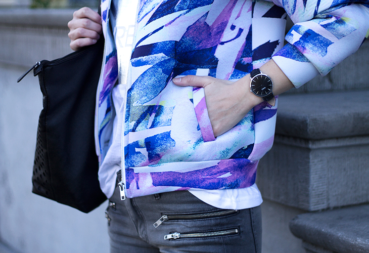 Fashion Attacks IvyRevel outfit ootd colorful bomber Fashion Attacks IvyRevel outfit ootd colorful bomber