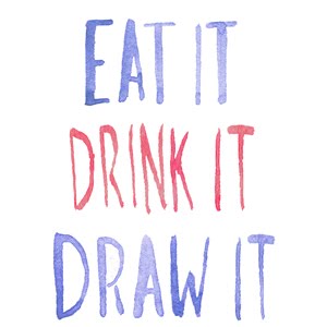 eat drink draw