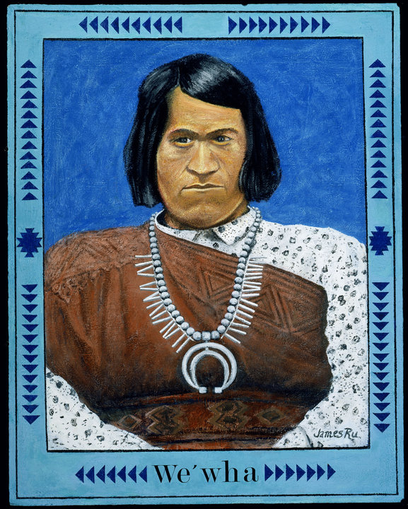 Native American Two-Spirit We-Wha-a-Zuni 2 Berdache - Historic Photo Print 