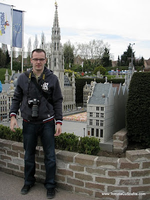 piata grote markt din bruxelles in miniatura