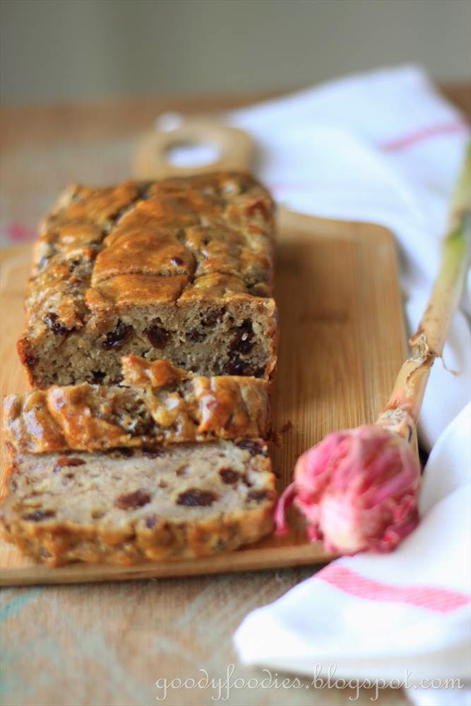 GoodyFoodies Recipe Sugarfree Banana Cake with Salted GoodyFoodies Recipe Sugarfree Banana Cake with Salted