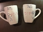 Simple & Cute DIY His and Hers Coffee Mugs!