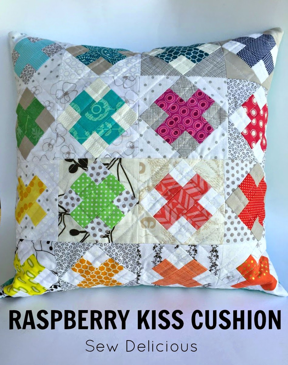Raspberry Kiss Cushion Sew Delicious Bloglovin’