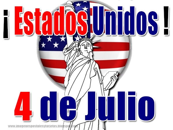 FELIZ 4 DE JULIO DIA DE LA INDEPEMDENCIA (U.S.A) Estados+unidos+4+de+julio