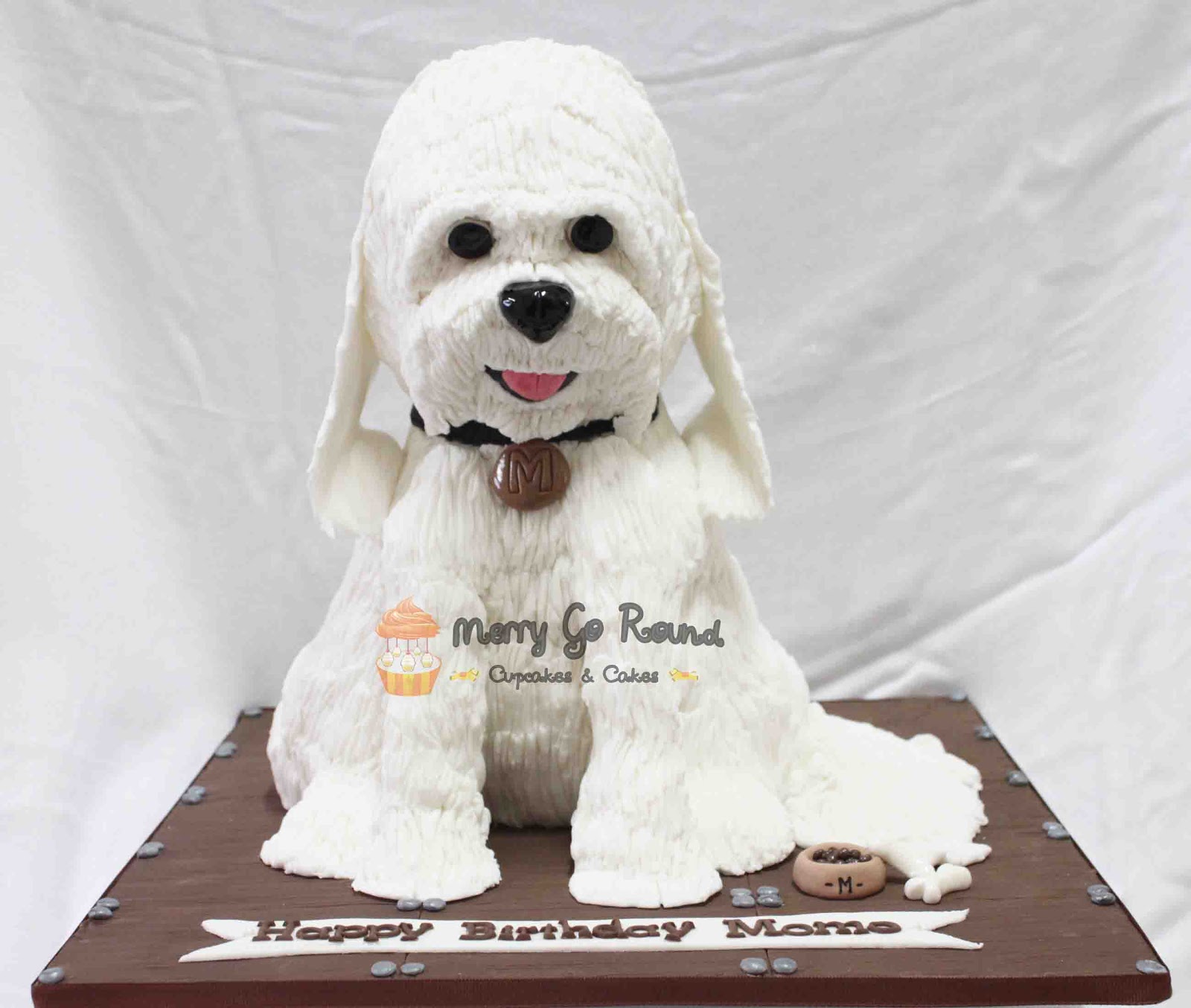 Merry Go Round Cupcakes & Cakes Dog Cake!!