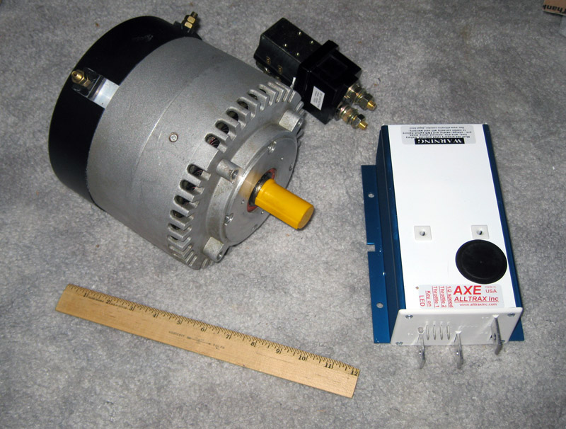 Out With The Old, In With The New (Parts) Electric Motorcycle Conversion