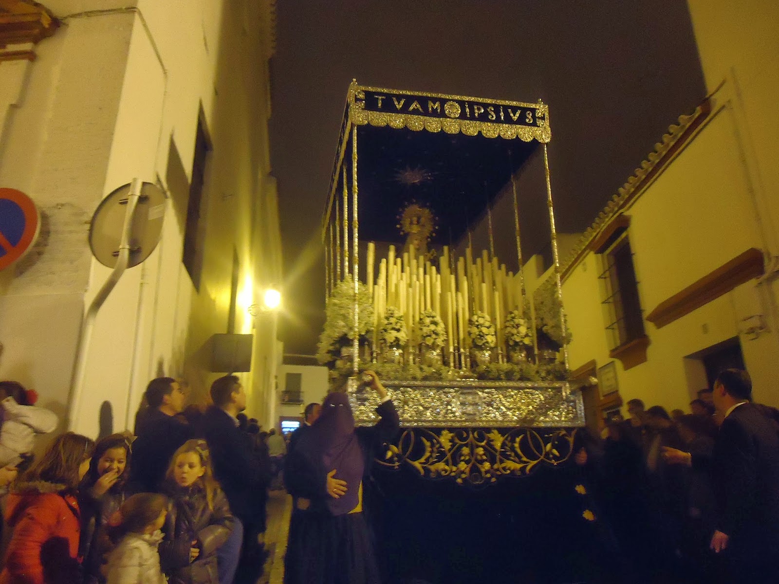 Carmona cofrade Hermandad del Silencio.