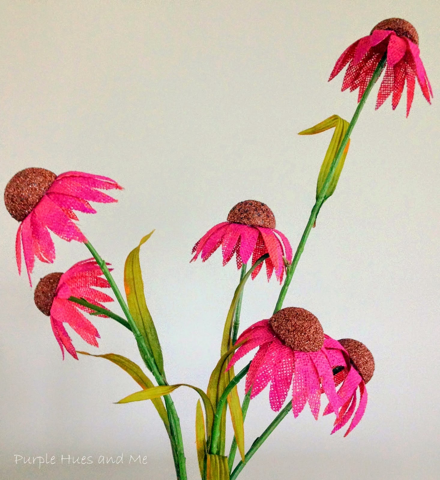 Totally Tutorials Tutorial How to Make Burlap Coneflowers