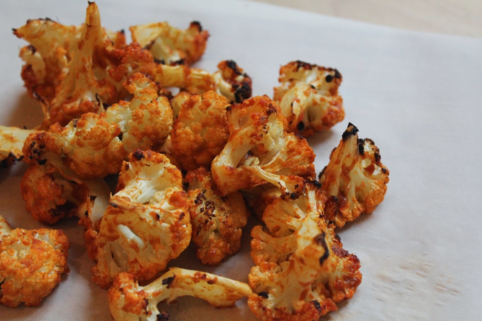 Diary of a Fit Mommy Garlic Parmesan Cauliflower Poppers