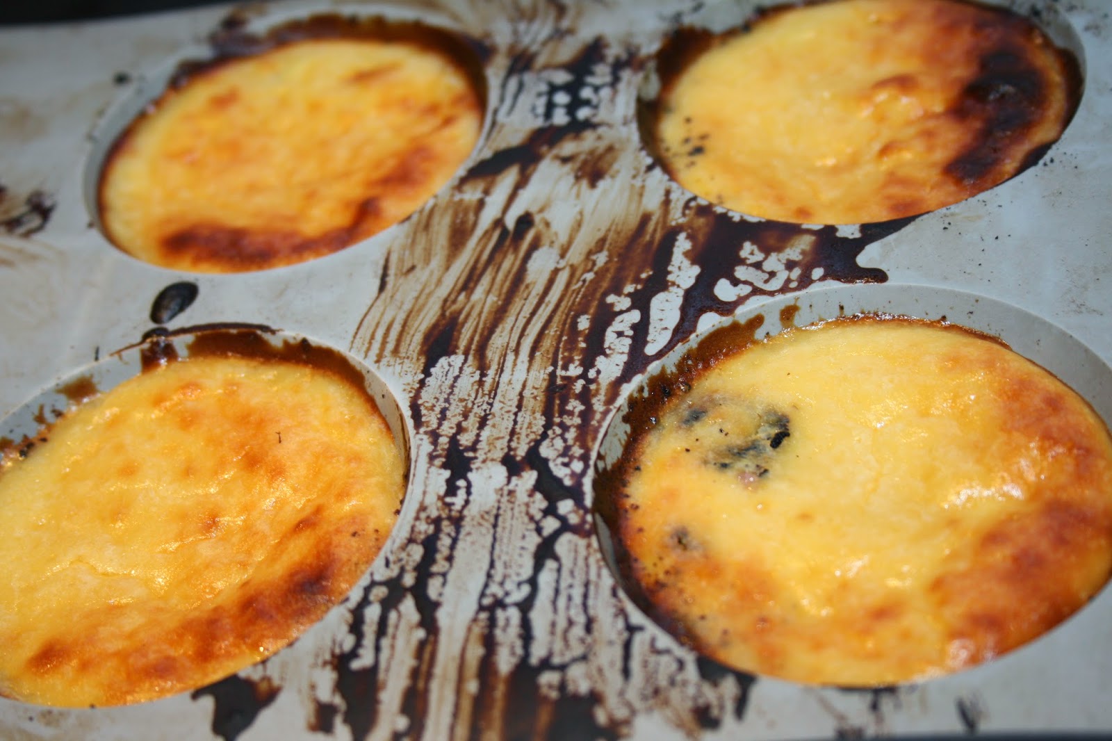 Caroline Makes.... Honey Mustard and Blackcurrant Cheesecakes