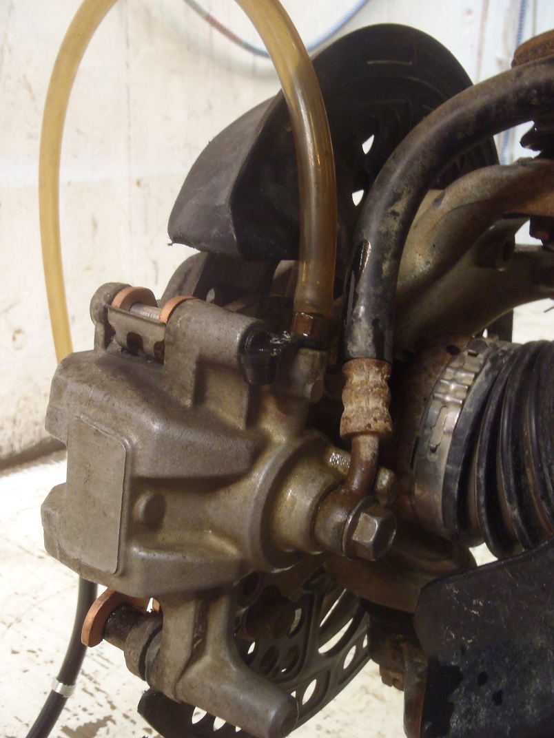 Bleeding Arctic Cat Brakes Bleeding Arctic Cat Brakes
