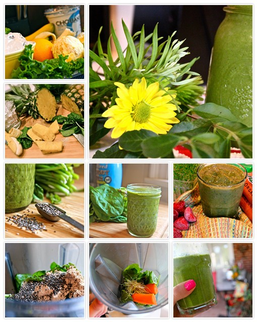 green smoothies