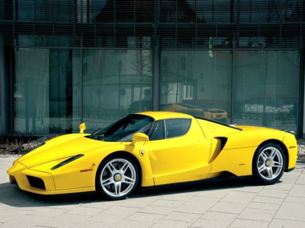 The Enzo's V12 engine is the first of a new generation for Ferrari