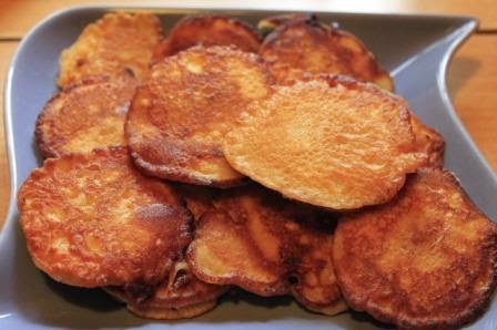 Láminas Crujientes De Manzana Con Canela