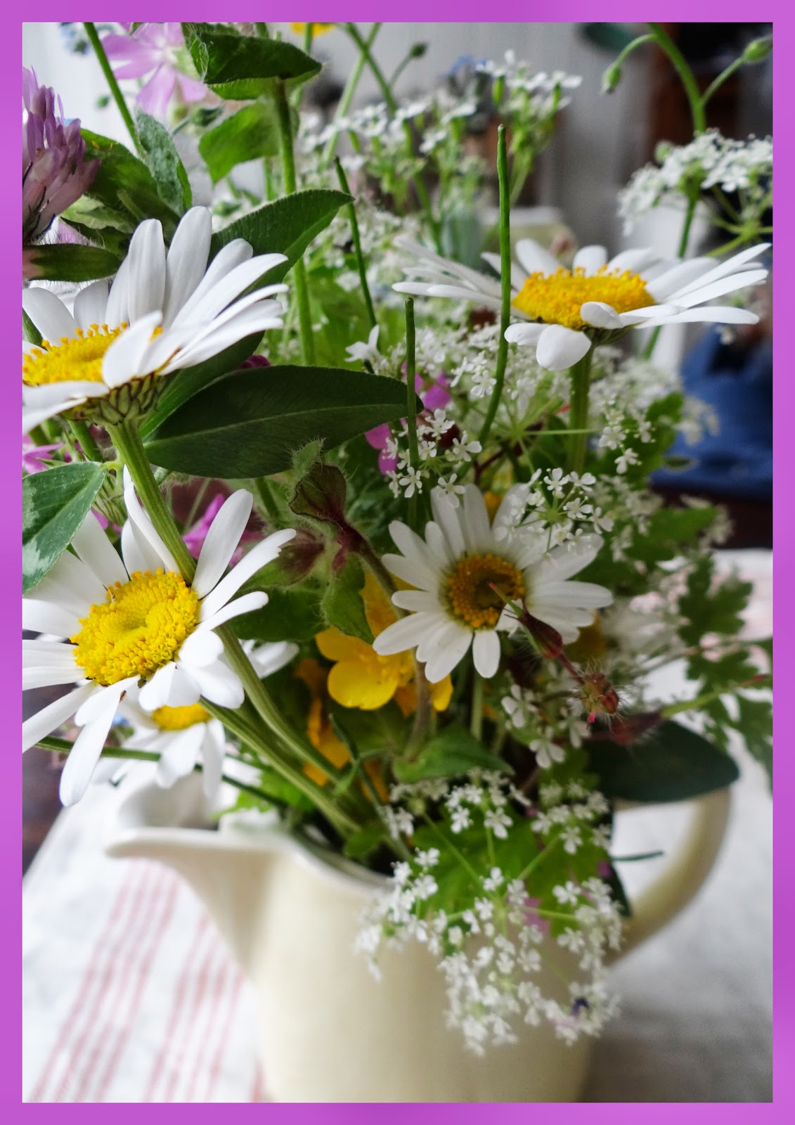 *sip of creativitea* **fresh picked flowers**