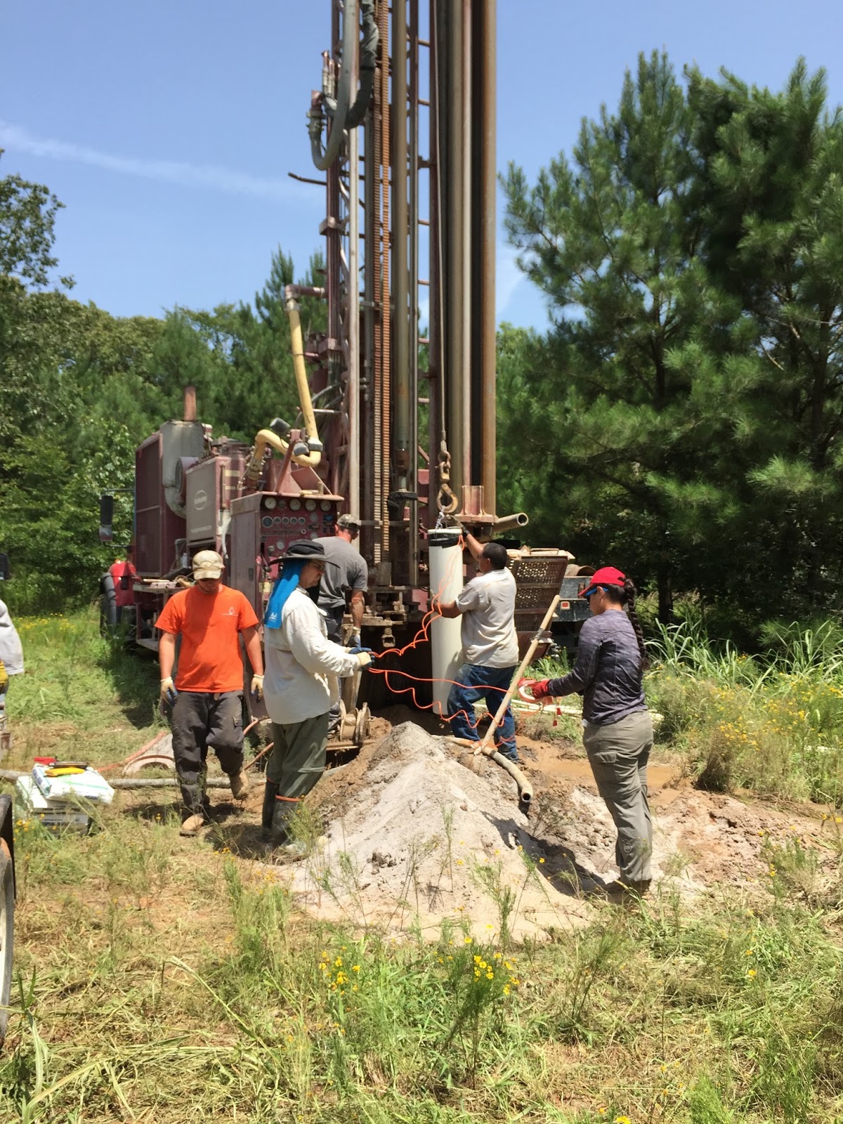 SUGAR Drill, Baby Drill! Drilling and filling for the SUGAR seismic shots