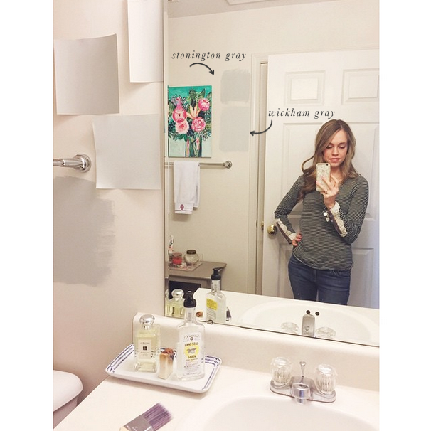 Paint Color for my Bathroom Michaela Noelle Designs