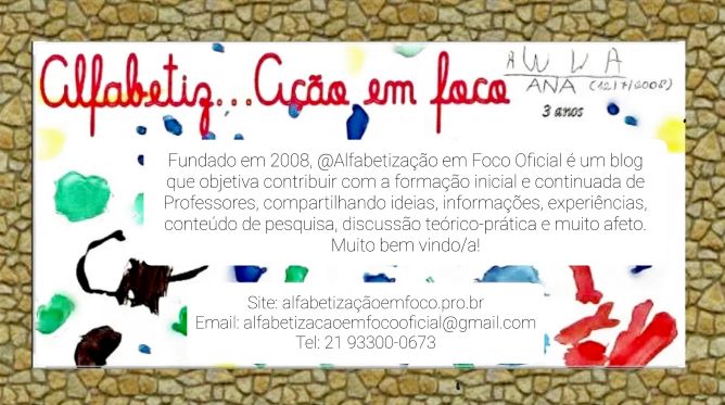 Alfabetização em Foco Oficial