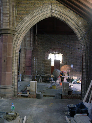 rebuilding the stone arch