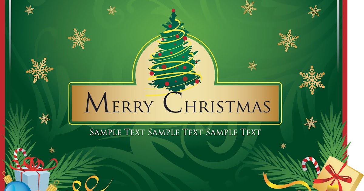 iSeng Desain's: Template Kartu Ucapan Natal 2012